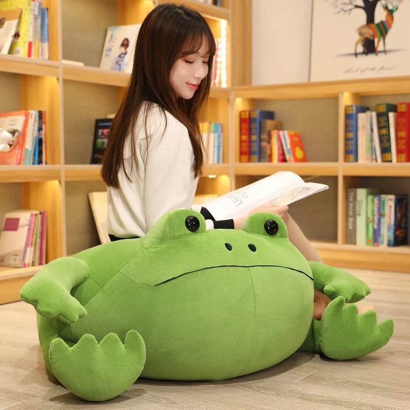 Giant Plush Frog