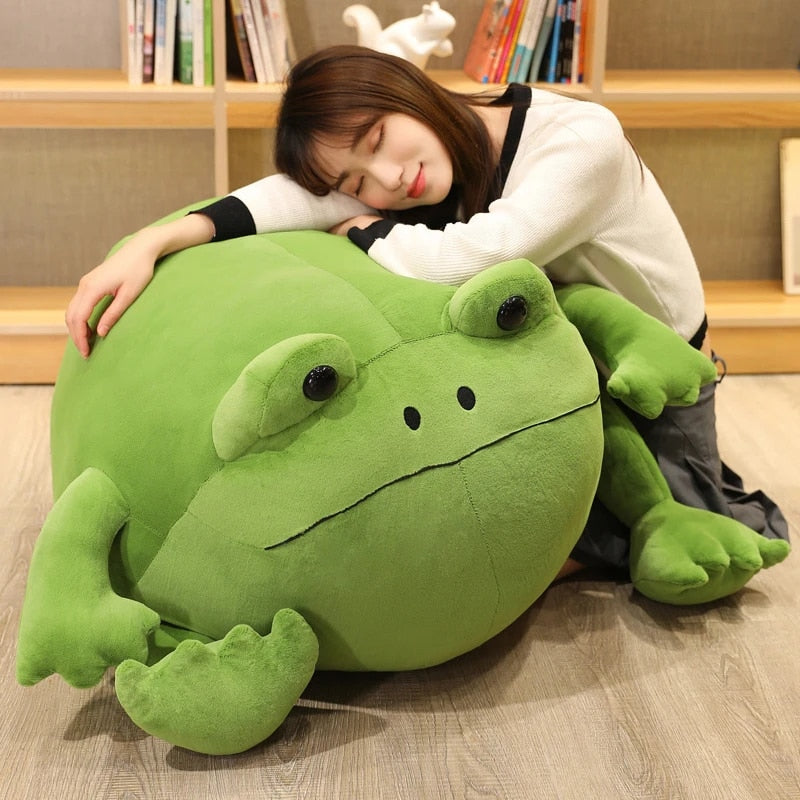 Giant Plush Frog