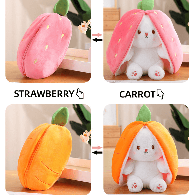 Carrot Rabbit Plushie